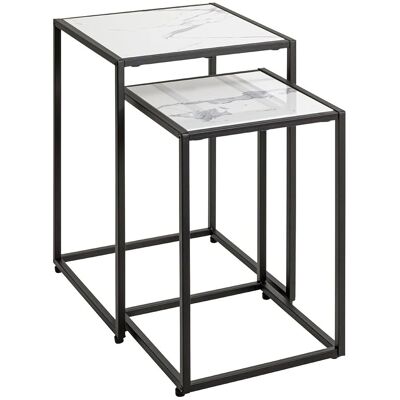 HAKU Möbel Salontafel en bijzettafel - set van 2 HAKU Möbel Salontafel en bijzettafel - set van 2