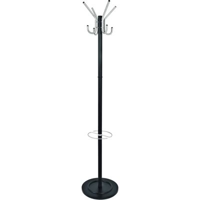 Haku Möbel 88599 Kleiderständer - 4 Haken, Schwarz, 36x51x182 cm Haku Möbel 88599 Kleiderständer - 4 Haken, Schwarz, 36x51x182 cm