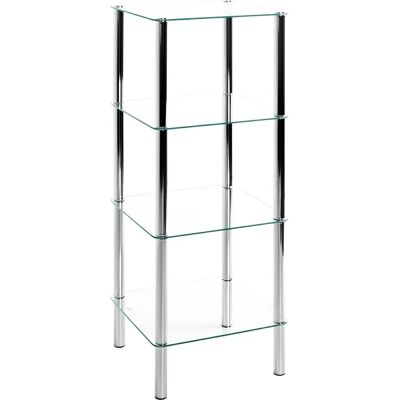 Haku Möbel Chrom Metallschrank - Regal Haku Möbel Chrom Metallschrank - Regal