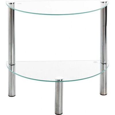 Haku Glastisch - 45x22x47cm - Klarglas Haku Glastisch - 45x22x47cm - Klarglas