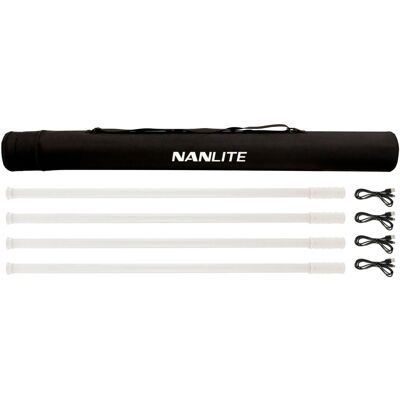 Nanlite PavoTube T8-7X 4Kit RGBWW LED Pixel Tube - Studioleuchte Nanlite PavoTube T8-7X 4Kit RGBWW LED Pixel Tube - Studioleuchte