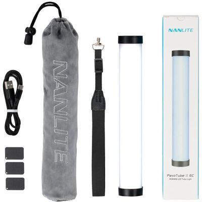 Nanlite PavoTube II 6C - RGBWW LED-Röhre Nanlite PavoTube II 6C - RGBWW LED-Röhre