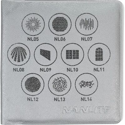 Nanlite Gobo-Set 1 - Musterprojektion Zubehör Nanlite Gobo-Set 1 - Musterprojektion Zubehör