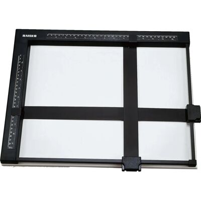 Kaiser Fototechnik 4001 Kit de Caméra - Noir, Blanc - Publicité Kaiser Fototechnik 4001 Kit de Caméra - Noir, Blanc - Publicité