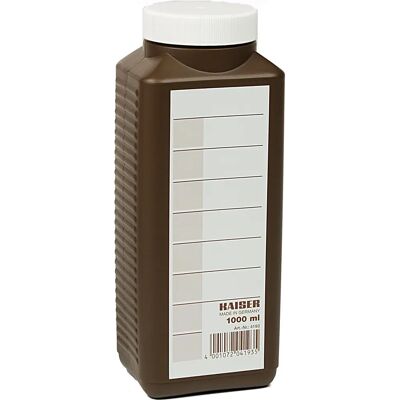 Kaiser 4193 Chemikalienlagerflasche - 1000ml Braun Kaiser 4193 Chemikalienlagerflasche - 1000ml Braun