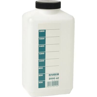 Kit di Bottiglia Chimica Kaiser 4194 - 2000ml Bianco Laboratorio Kit di Bottiglia Chimica Kaiser 4194 - 2000ml Bianco Laboratorio