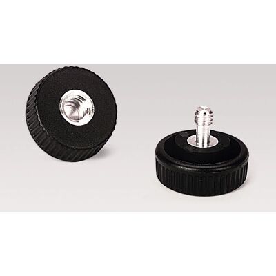 Accessoire d'appareil photo Kaiser 6460 - Diamètre 30mm, Filetage 1/4 à 3/8, Pack de 2 Accessoire d'appareil photo Kaiser 6460 - Diamètre 30mm, Filetage 1/4 à 3/8, Pack de 2