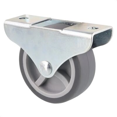 Rueda fija Wagner - 50mm, 19mm Ancho, 50kg Capacidad - Ruedas para muebles Rueda fija Wagner - 50mm, 19mm Ancho, 50kg Capacidad - Ruedas para muebles