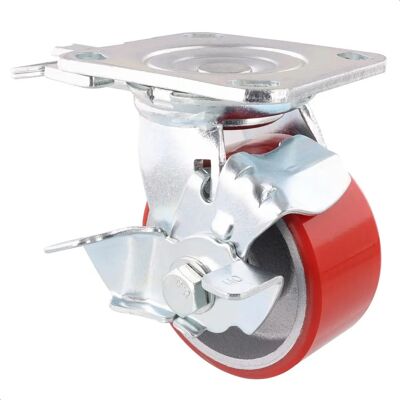 Wagner Schwerlast-Rollen - 230kg, 100x50mm, Mit Sperre Wagner Schwerlast-Rollen - 230kg, 100x50mm, Mit Sperre