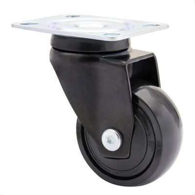 Roda para móveis Wagner Série 3C - Giratória, 50mm Roda para móveis Wagner Série 3C - Giratória, 50mm