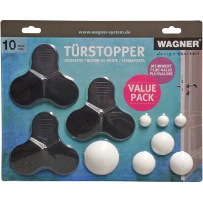 WAGNER Juego de topes de puerta - Protecciones pared y suelo WAGNER Juego de topes de puerta - Protecciones pared y suelo