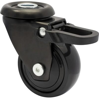 Ruedas giratorias Wagner Serie 3C con bloqueo total - 50 mm Ø, 20 mm ancho - Pack 4 Ruedas giratorias Wagner Serie 3C con bloqueo total - 50 mm Ø, 20 mm ancho - Pack 4