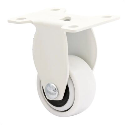 Roda para móveis Wagner 3C - preta - fixa Roda para móveis Wagner 3C - preta - fixa