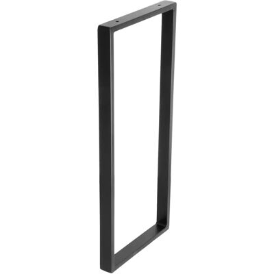 Pie de mesa de acero negro Wagner - Soporte para muebles DIY Pie de mesa de acero negro Wagner - Soporte para muebles DIY