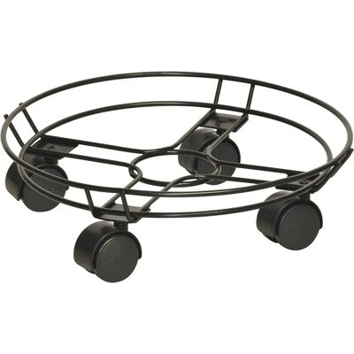 Wagner - Multi Pflanzenroller Draht - Schwarz - Ø30cm - Pflanzenroller Wagner - Multi Pflanzenroller Draht - Schwarz - Ø30cm - Pflanzenroller