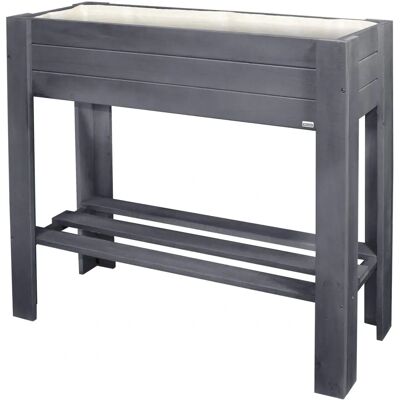 WAGNER Letto di coltivazione - Legno - grigio - Letto rialzato WAGNER Letto di coltivazione - Legno - grigio - Letto rialzato
