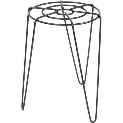 Wagner Pflanzständer - Höhe 40cm, Ø26cm, Stahldraht, Matt Schwarz - Pflanzenständer Wagner Pflanzständer - Höhe 40cm, Ø26cm, Stahldraht, Matt Schwarz - Pflanzenständer