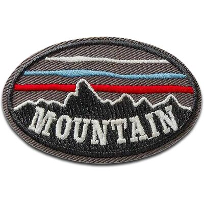 Mono-Quick Mountain Berge Gebirge Badge - Motifs créatifs - Publicité Mono-Quick Mountain Berge Gebirge Badge - Motifs créatifs - Publicité
