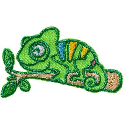 Mono-Quick - Chameleon Animal - taille 7.0 x 4.4 cm - patch - Publicité Mono-Quick - Chameleon Animal - taille 7.0 x 4.4 cm - patch - Publicité