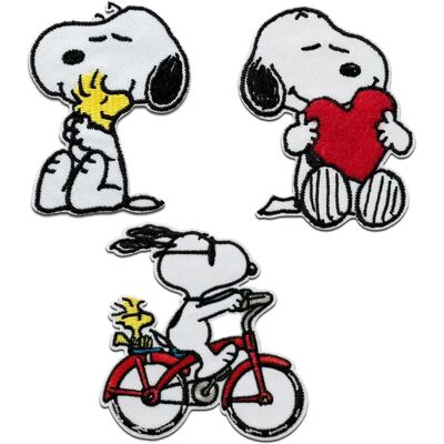 Mono-Quick - Peanuts Snoopy - Patch - à repasser - Ensemble - Publicité Mono-Quick - Peanuts Snoopy - Patch - à repasser - Ensemble - Publicité