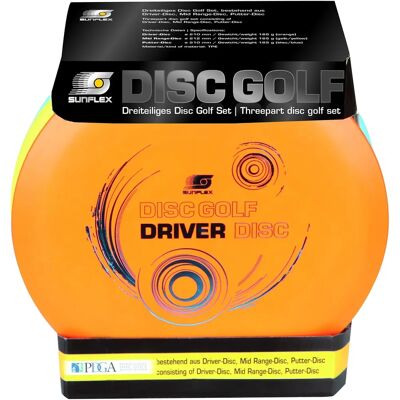 Sunflex Disc Golf-Set - Unisex, Bunt - Sport & Geschicklichkeit Sunflex Disc Golf-Set - Unisex, Bunt - Sport & Geschicklichkeit
