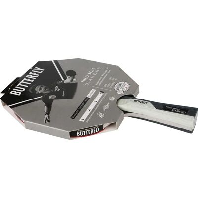 Raquette de Tennis de Table Butterfly Timo Boll Diamant - Gomme 1,8mm - Publicité Raquette de Tennis de Table Butterfly Timo Boll Diamant - Gomme 1,8mm - Publicité