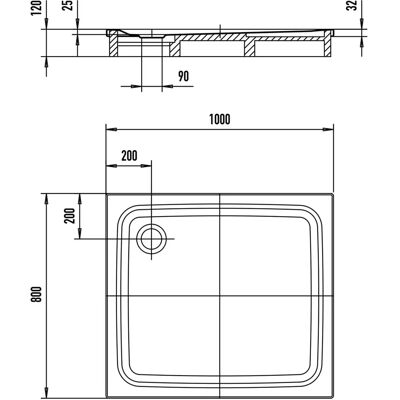 Kaldewei Superplan Classic Modello 398-2 Piatto Doccia Rettangolare in Acciaio - Piatto Doccia Kaldewei Superplan Classic Modello 398-2 Piatto Doccia Rettangolare in Acciaio - Piatto Doccia