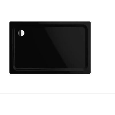 Kaldewei Superplan XXL - Piatto doccia rettangolare, nero, 90x140cm Kaldewei Superplan XXL - Piatto doccia rettangolare, nero, 90x140cm