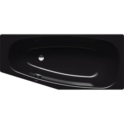Kaldewei Mini Badewanne links - trapezförmig, schwarz Kaldewei Mini Badewanne links - trapezförmig, schwarz