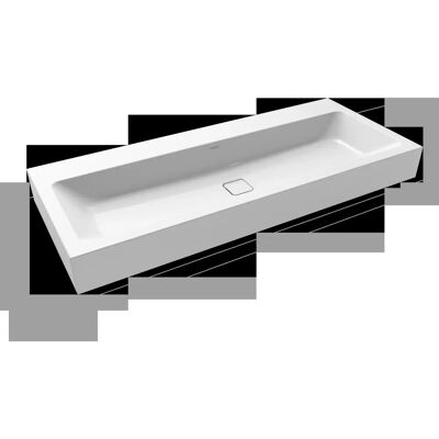 Lavabo a parete Cono Kaldewei - Ceramica premium, Senza trabocco, 1200x500mm Lavabo a parete Cono Kaldewei - Ceramica premium, Senza trabocco, 1200x500mm