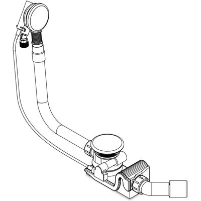 Kaldewei - Rubinetto speciale di scarico e overflow - Bianco - Componente di scarico Kaldewei - Rubinetto speciale di scarico e overflow - Bianco - Componente di scarico