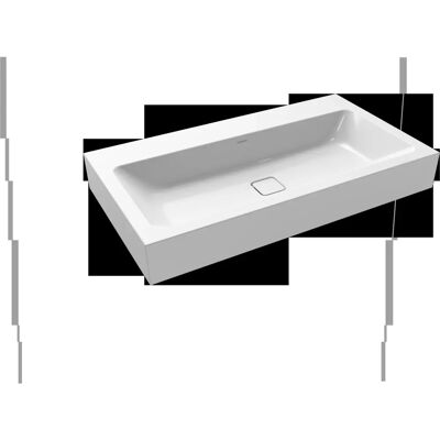 Lavabo de pared Kaldewei Cono - 900x500mm - 3 orificios, Blanco Lavabo de pared Kaldewei Cono - 900x500mm - 3 orificios, Blanco