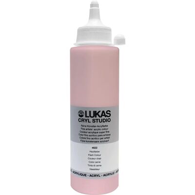 Lukas CRYL Studio Peach Pink Acrylic Paint - Medium, Fast-Drying, Satin Finish Lukas CRYL Studio Peach Pink Acrylic Paint - Medium, Fast-Drying, Satin Finish