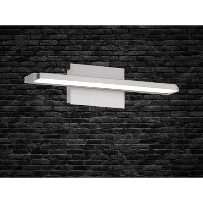 Fischer & Honsel Nickel LED Applique Murale - Lampe Murale - Publicité Fischer & Honsel Nickel LED Applique Murale - Lampe Murale - Publicité