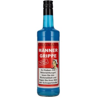 Krugmann Männergrippe Ice-Mint-Likör 15% Vol. 0,7l Krugmann Männergrippe Ice-Mint-Likör 15% Vol. 0,7l