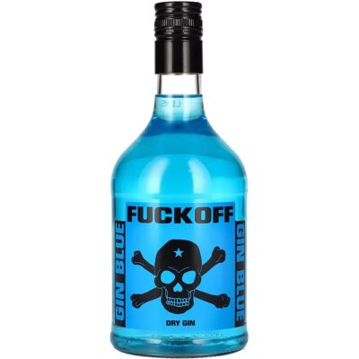 FUCKOFF Gin Blue - Klassischer Dry Gin mit Zitrus & Wacholder - 40% Vol. FUCKOFF Gin Blue - Klassischer Dry Gin mit Zitrus & Wacholder - 40% Vol.