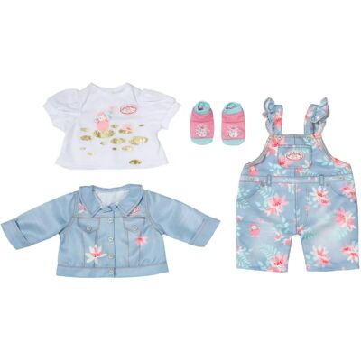 Ubranko dla Lalki Baby Annabell 43cm - Deluxe Dżinsy & Akcesoria Ubranko dla Lalki Baby Annabell 43cm - Deluxe Dżinsy & Akcesoria