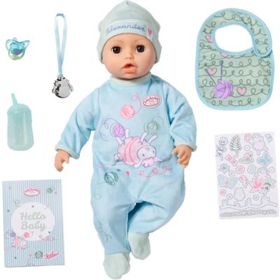Baby Annabell Alexander - Poupée interactive, 43cm, corps souple - Publicité Baby Annabell Alexander - Poupée interactive, 43cm, corps souple - Publicité