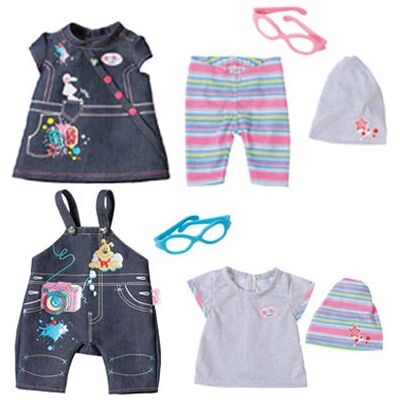 Baby Born Deluxe Jeans Collection Doll Clothes Set - Doll Clothes Baby Born Deluxe Jeans Collection Doll Clothes Set - Doll Clothes