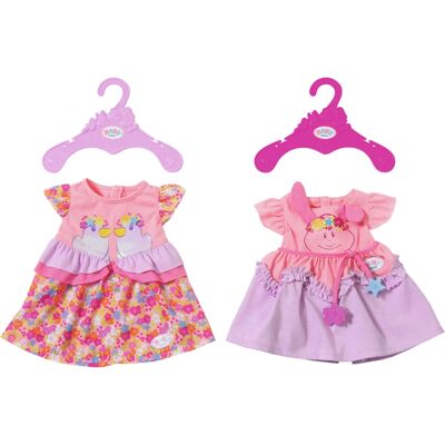 Sukienki Baby Born od Bandai - Różnorodne Ubrania dla Lalek Sukienki Baby Born od Bandai - Różnorodne Ubrania dla Lalek