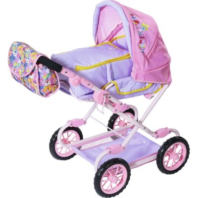 Baby Born Deluxe Puppenwagen - Verstellbarer Griff - Platzsparend Baby Born Deluxe Puppenwagen - Verstellbarer Griff - Platzsparend