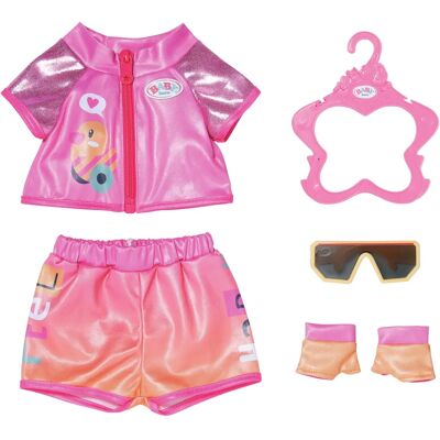 BABY born Pink Bike Outfit 43cm Doll Clothes Set - Doll Clothes Set BABY born Pink Bike Outfit 43cm Doll Clothes Set - Doll Clothes Set