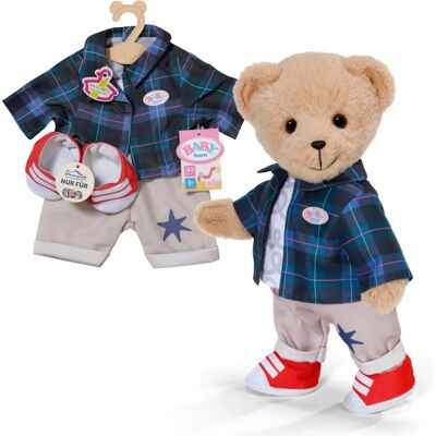 Zapf Creation Baby born Teddy Outfit Cool - Bambola Zapf Creation Baby born Teddy Outfit Cool - Bambola