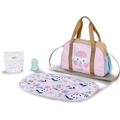 BABY born Changing Bag Flower Doll diaper bag - Baby born doll accessory BABY born Changing Bag Flower Doll diaper bag - Baby born doll accessory
