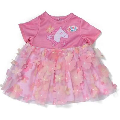 BABY born 43cm Puppenkleid mit Einhorn & Blumenmuster BABY born 43cm Puppenkleid mit Einhorn & Blumenmuster