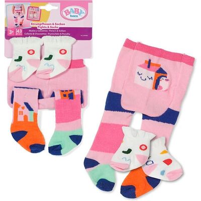 ZAPF CREATION - BABY born - strømpebukser - sokker - Dukketøj ZAPF CREATION - BABY born - strømpebukser - sokker - Dukketøj