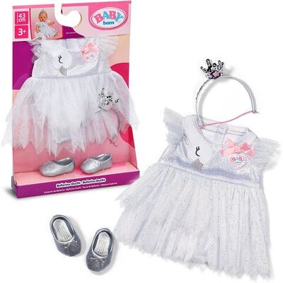 BABY born Doll Accessory - White Ballerina Dress BABY born Doll Accessory - White Ballerina Dress