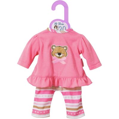 Rosa Dolly Moda Docka Pyjamas - 30cm Rosa Dolly Moda Docka Pyjamas - 30cm