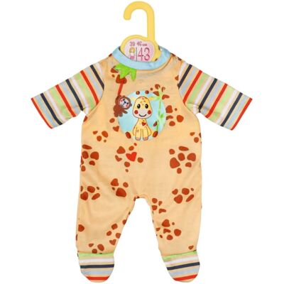 Zapf Creation Dolly Moda Kombinezon Żyrafy Żółty 43cm - Ubranie dla Lalek Zapf Creation Dolly Moda Kombinezon Żyrafy Żółty 43cm - Ubranie dla Lalek