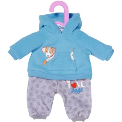 Zapf Creation blauw sportoutfit voor 30cm poppen Zapf Creation blauw sportoutfit voor 30cm poppen